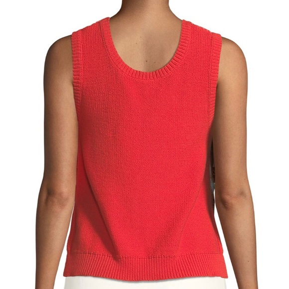 NWT: DEREK LAM 10 Crosby | Knitted Fringed Top - Picture 4 of 8